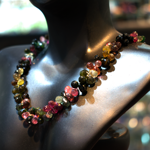 Multi Tourmaline Necklace