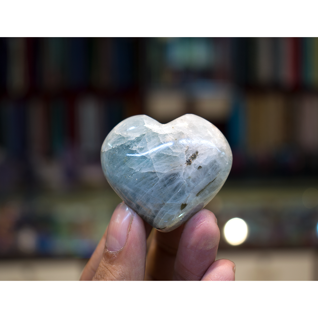 Aquamarine heart