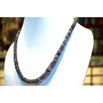 Iolite Beads Necklace 18 Inches