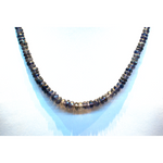 Iolite Beads Necklace 18 Inches