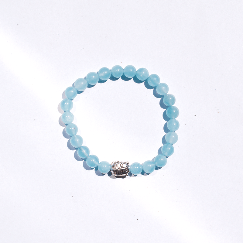 Natural AAA aquamarine bracelet for calm and courage – Gift Palace India