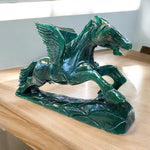 Flying Horse ~ Success & Fortune Green Aventurine