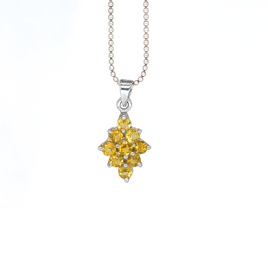 Prosperity Citrine Necklace. 1080