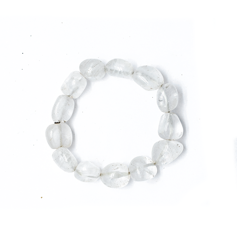 Clear Quartz Tumble Bracelet