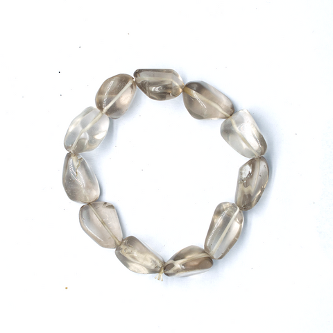 Smoky Quartz Tumble Bracelet