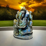 Ganesha  -Labradorite Full Flash