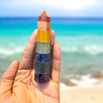 Seven chakra wand pencil