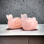Rose Quartz Mandarian Ducks AAA Grade