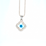 Evil eye Necklace Sterling silver