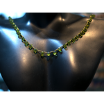 Peridot Mini Drops Necklace