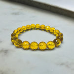 Citrine Bracelet faceted ( heated )