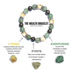 Pyrite and citrine wealth bracelet for money and abundance – Gift Palace India
