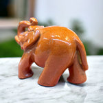 Gold Sandstone Elephant 355 Grams