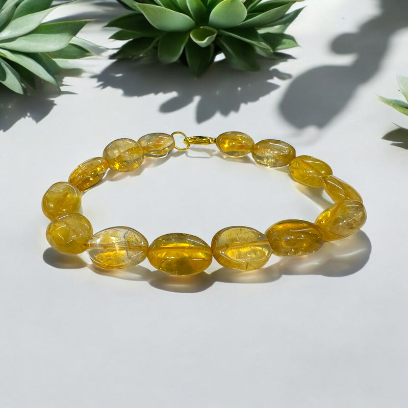 Citrine Tumble Bracelet