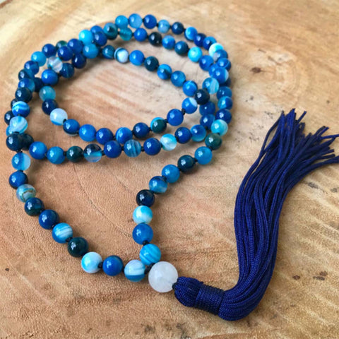 Blue Onyx Jaap Mala