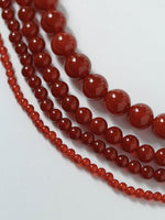 Carnelian gemstone necklace bead detail – Gift Palace India