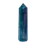 Natural rainbow Fluorite Wand