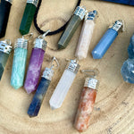 Crystal Pencil Pendants