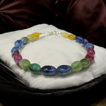 Ruby, Emerald & sapphire Bracelet
