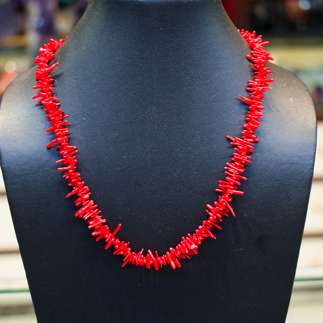Coral Chips Necklace