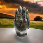 Sai Baba Murti- Labradorite Sculpture