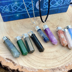 Crystal Pencil Pendants