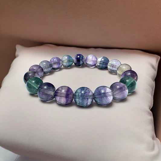 Rainbow Fluorite ~ Premium Grade Bracelet 1880