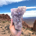 Brazillian Amethyst cluster 1137 Grams