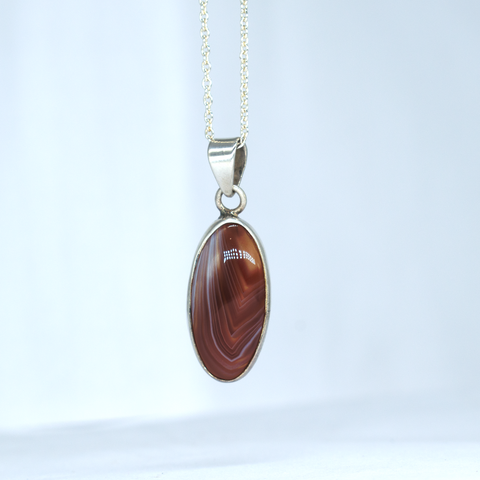 Sulemani Hakik Pure Silver Necklace