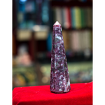 Pink Lepidolite wand