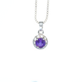 Amethyst Pendant Sterling silver