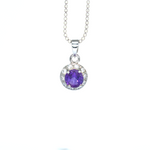 Amethyst Pendant Sterling silver