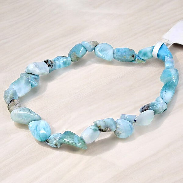 Larimar Chips Bracelet