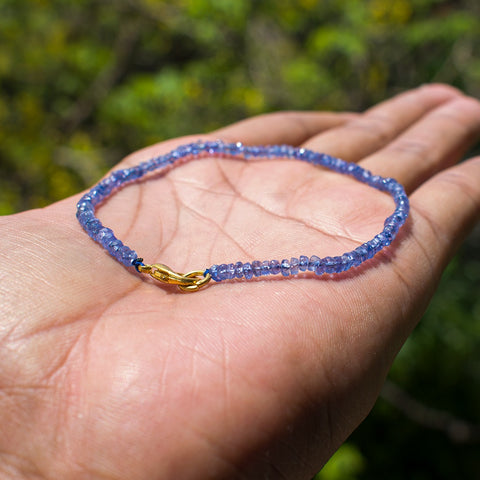 Tanzanite Natural bracelet  ( AAA  Grade )