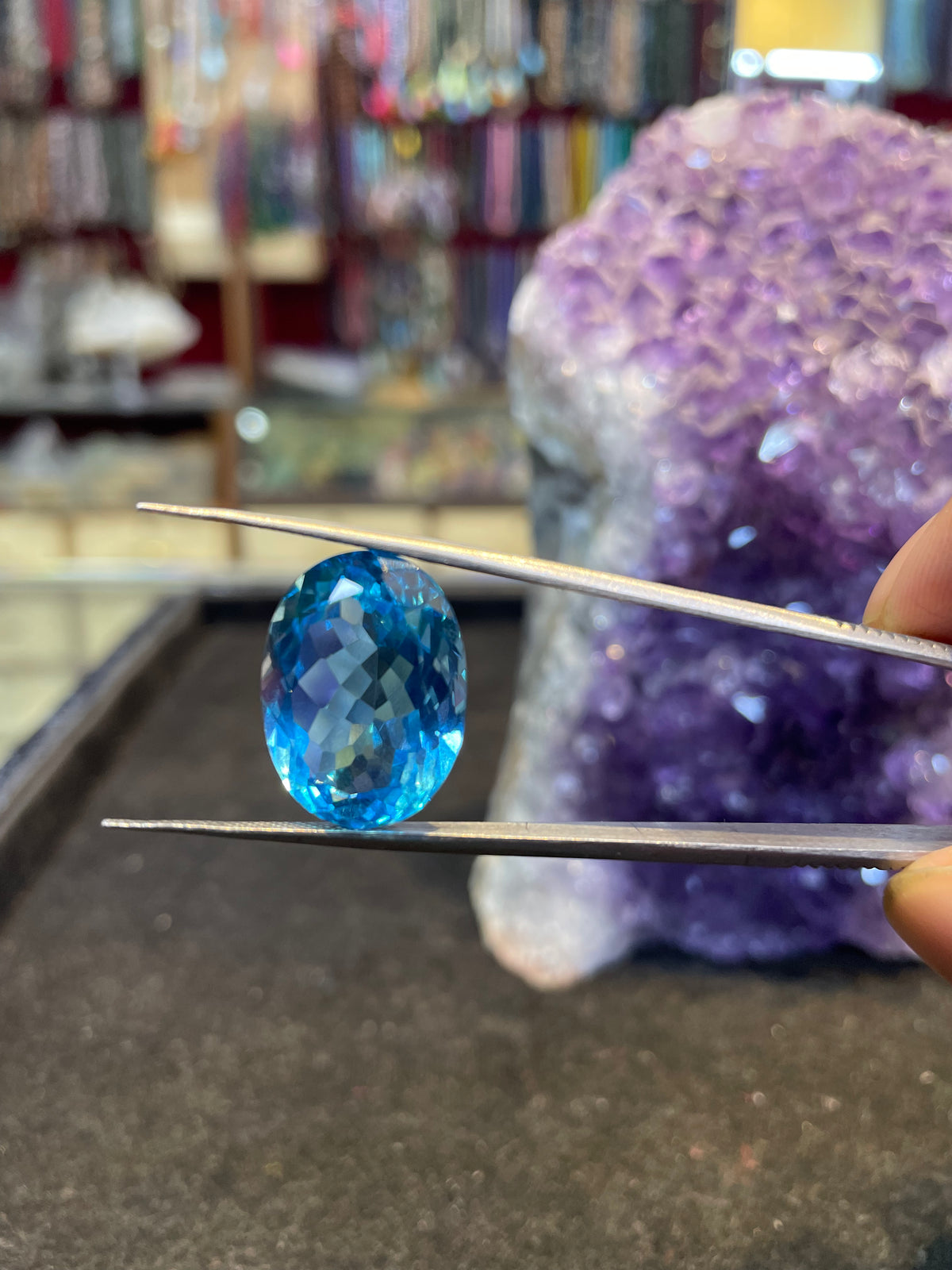 Swiss Blue Topaz 22.45 Carats Gemstone