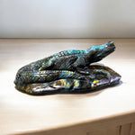 Crocodile ~ Flashy Labradorite healing stone
