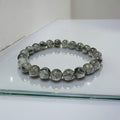 Tourmaline in Quartz Bracelet tourmanilated quartz