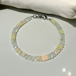 Fire Opal & Moonstone Bracelet
