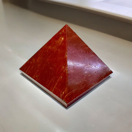 Red Jasper Pyramid 1868