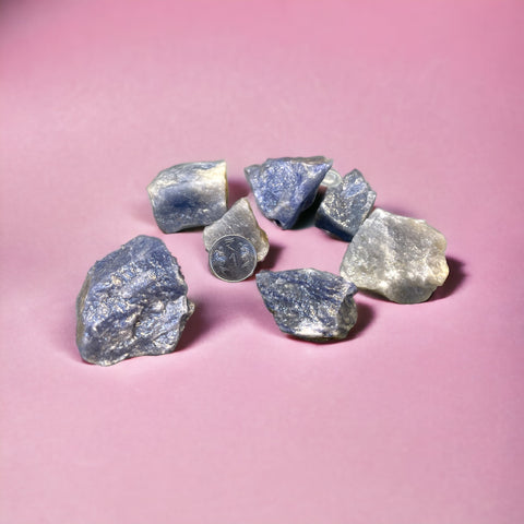 Dumortierite raw Stone - 1 piece per order