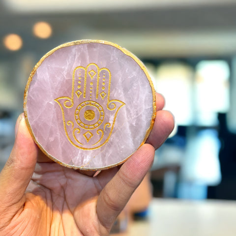 Rose Quartz Coaster