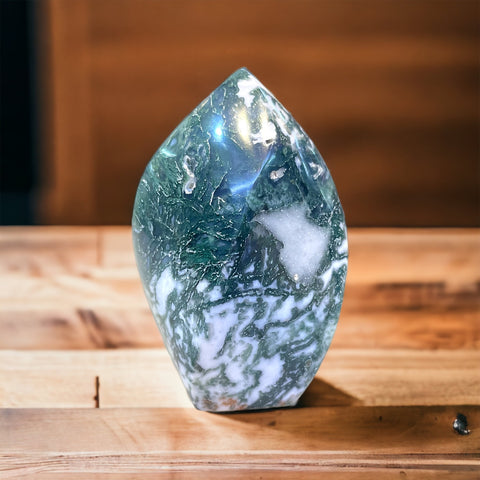 Moss Agate Flame