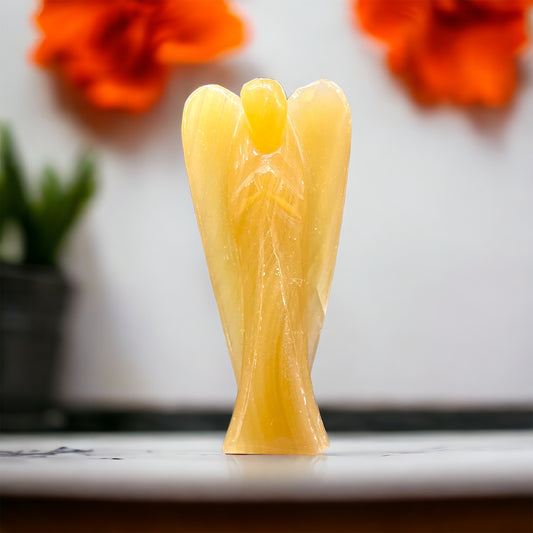 Yellow Aventurine Angel (3 inches ) 1537