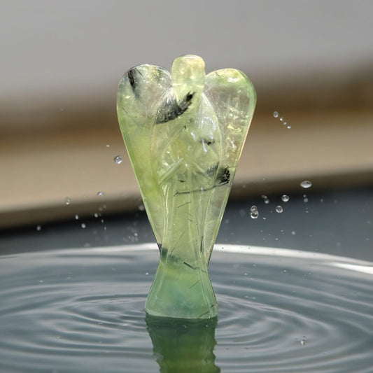 Prehnite Angel for Inner Peace 1292