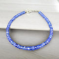 Tanzanite Natural bracelet  ( AAA  Grade )
