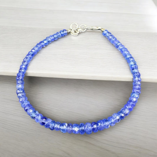 Tanzanite Natural bracelet  ( AAA  Grade ) 2400