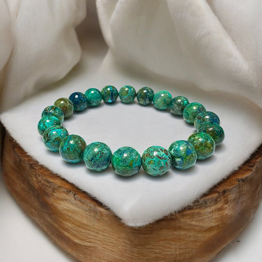 Chrysocolla Premium Grade AAA bracelet 1938