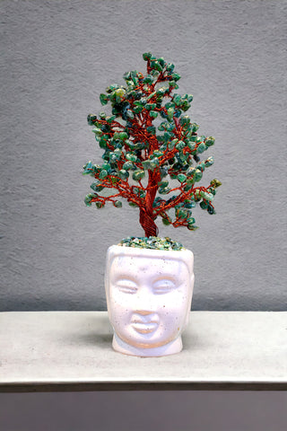 Success Feng Shui Antique Jade Stone Tree