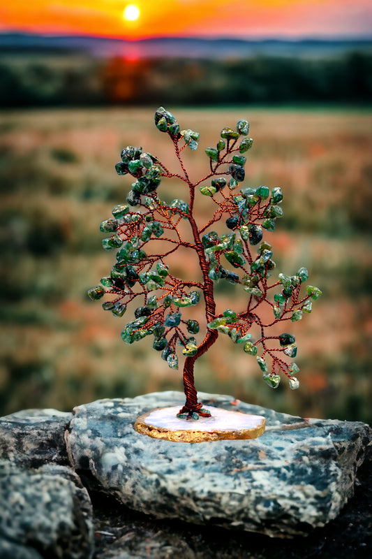 Success Feng Shui Antique Jade Stone Tree 1333