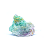 Rainbow fluorite raw clusters
